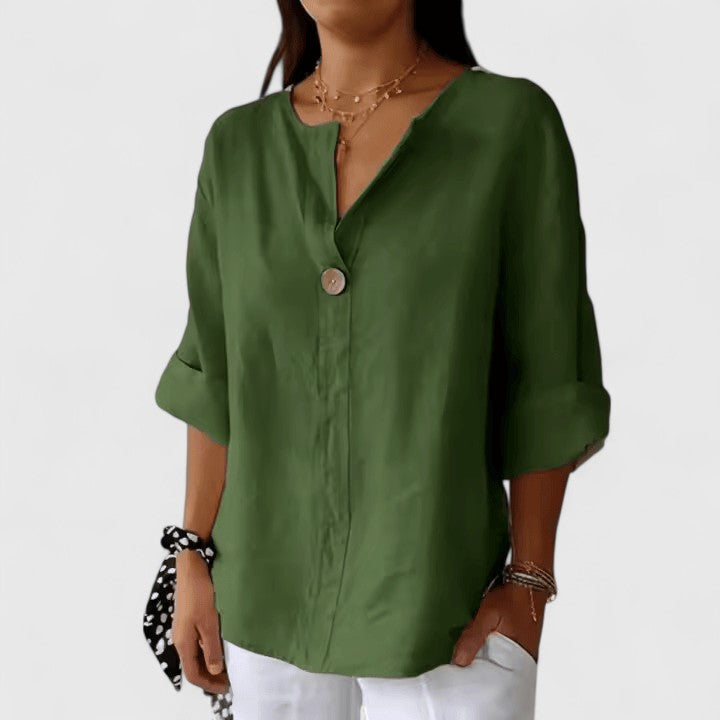 Kianna | Linen Blouse