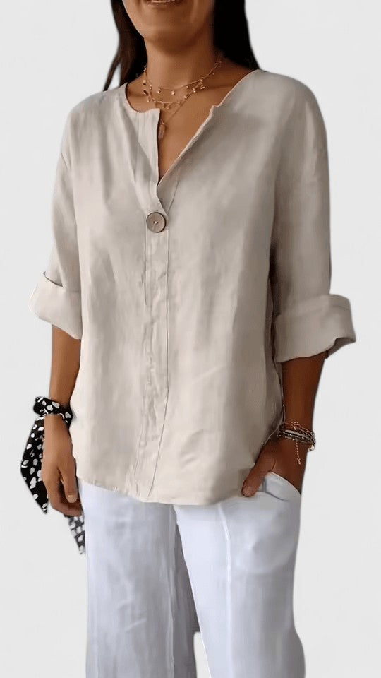 Kianna | Linen Blouse