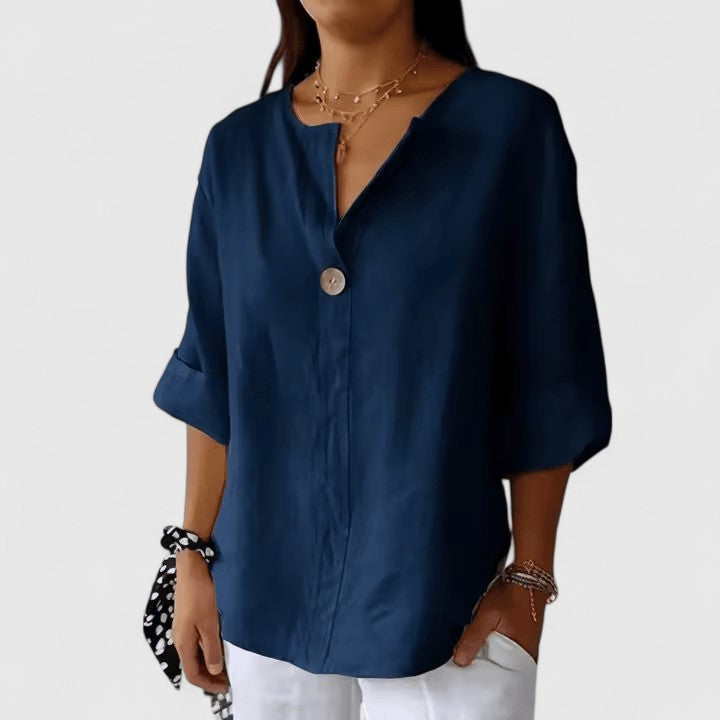 Kianna | Linen Blouse